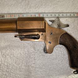 pistolet lance fusée bronze France 25mm model 1917 WW1 fabricant Grivolat Gerest & Cie Saint-Etienne