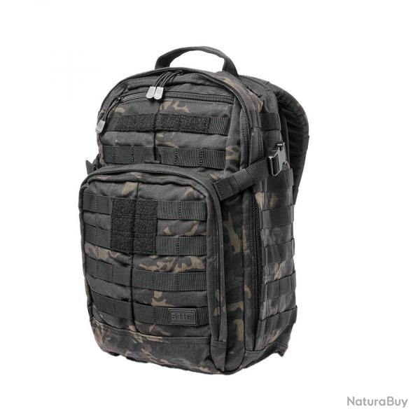 5.11 Sac  dos RUSH 12 2.0 - 24L - Multicam Black MultiCam Noir