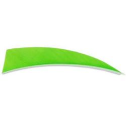 BUCK TRAIL - Plumes Naturelles Shield 3" LH JAUNE