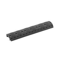 Couvre Rail Picatinny DLG Tactical 15 cm Noir - Protection Robuste - Installation Facile - Durabilit