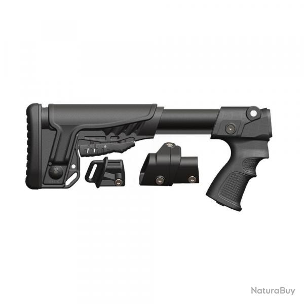 Kit Crosse et Poigne DLG Tactical pour Fusil  Pompe Remington 870 - Ergonomie Amliore - Contrle