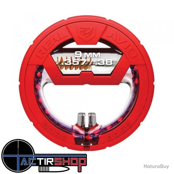 Cordon de Nettoyage Real Avid - Cal. 357/.38/9mm - Pistolet - Entretien Prcis et Durable Cal. 20 - 