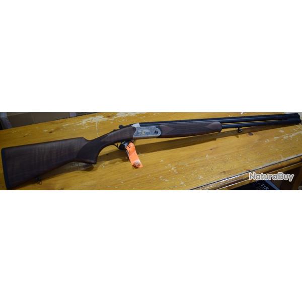 FUSIL SUPERPOS HUGLU EAGLE grave faisan cal 20/76 canon 71cm Neuf