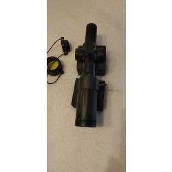 Vudu Scope FFP MRAD 1-4x24MM Tube 30mm réticule SR-1 lum