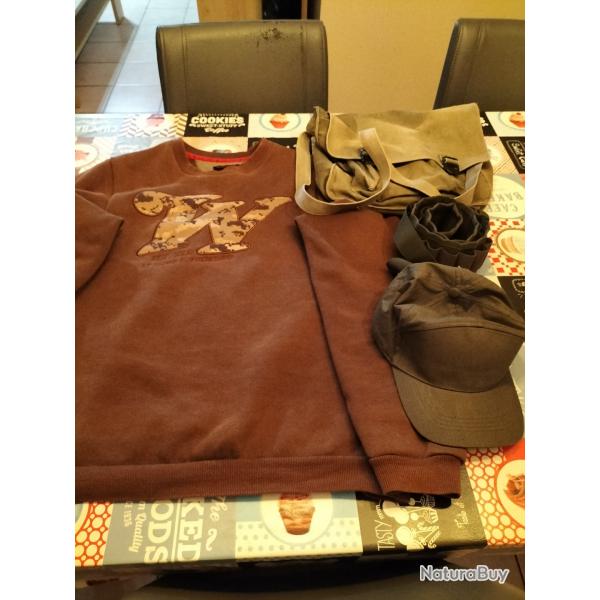 Sweat winchester et cartouchire