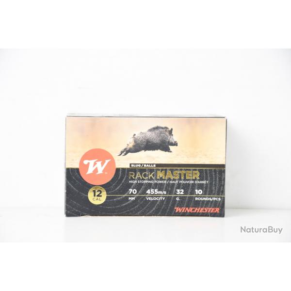 1 Boite de Balles Winchester Rack Master Slug cal. 12