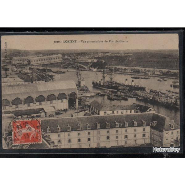 CPA - Marine Militaire - LORIENT - Vue panoramique  du Port de Guerre N3797