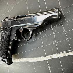 WALTHER MOD PP, ZELLA-MEHLIS en 7.65mm 1942 et réceptionné par le RFV