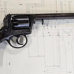 Revolver Adams modèle 1851 calibre .450 adam's