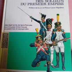 Livres 2 tomes :les soldats du premier Empire