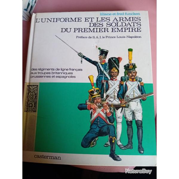 Livres 2 tomes :les soldats du premier Empire