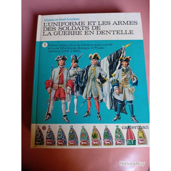 Livres 2 tomes :les soldats et les armes de la guerre en dentelle