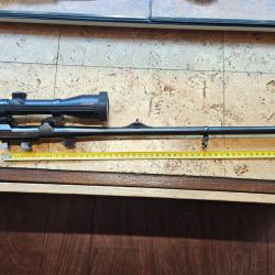 canon blaser k 770 UL 6x62 frères + lunette swarovski 3-9x36 + pivot