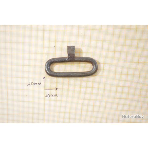 Grenadire  battant pour fusil de collection, poudre noire, 19e Sicle. Anneau de bretelle. (F)