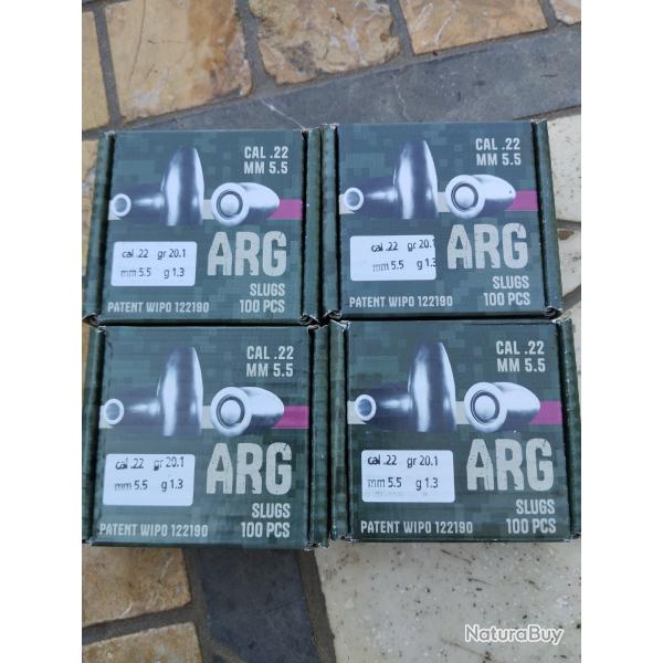SLUG ARG 20,1 GR cal 5,5mm
