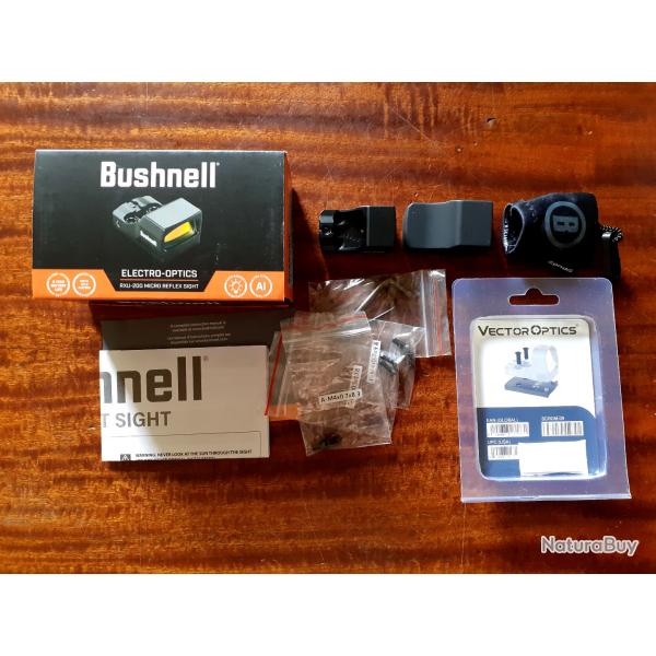 RED DOT BUSHNELL RXU 200 MICRO avec Montage GLOCK