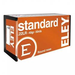 Cartouches Eley Standard cal. 22 LR 20 boites pour 1000 munitions