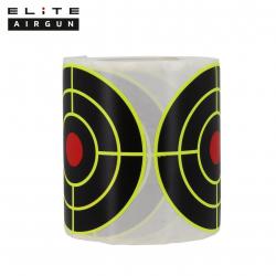 Cible Réactive Jaune - Elite Airgun - Diamètre 7,5 cm (x200)