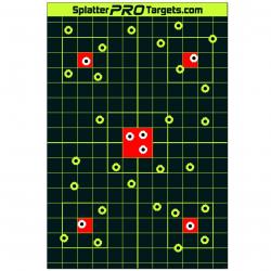 Cibles de tir réactive - SplatterProTraget - GRB02 (x10) - 45x30cm