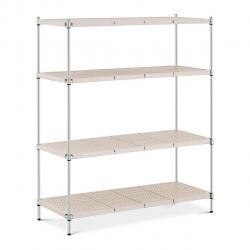 Étagère charge lourde métallique professionnel 150 x 60 x 180 cm 600 kg gris 14_0001515