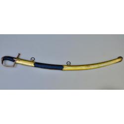 Sabre de hussards modèle 1776, fabrication révolutionnaire entre 1793 et 1798, fourbisseur parisien.