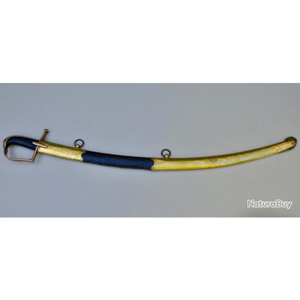 Sabre de hussards modle 1776, fabrication rvolutionnaire entre 1793 et 1798, fourbisseur parisien.