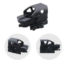 Red Dot Viseur point rouge Victoptics Z4 Ratchet avec attache rapide pour rail picatinny
