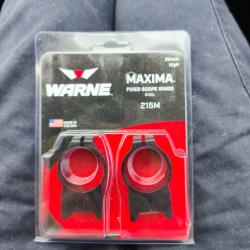 Paire de colliers warne acier 30mm