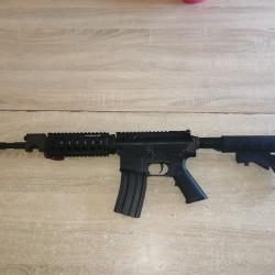 m4 smith et wesson m&p 15 military & police 6mm airsoft full metal
