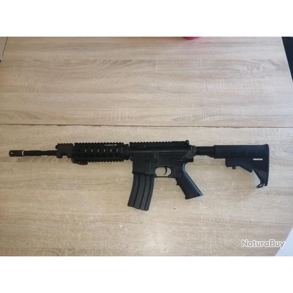 m4 smith et wesson m&p 15 military & police 6mm airsoft full metal