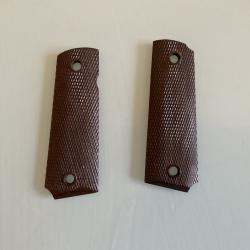 Plaquettes colt 45 Bakélite seconde guerre mondiale