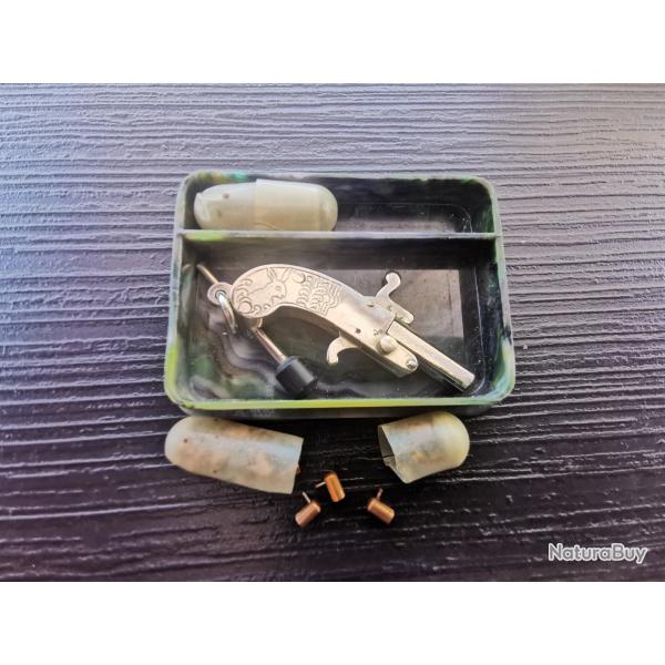Pistolet miniature berloque 2mm