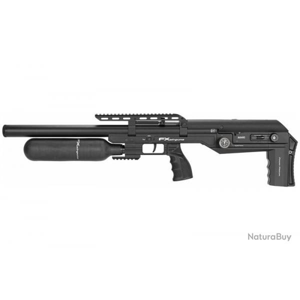 Carabine PCP Leopard Black Standard Bottle FX Airguns Calibre 5.5mm / .22