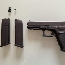 Pistolet glock 17 gen 4.  9 mm