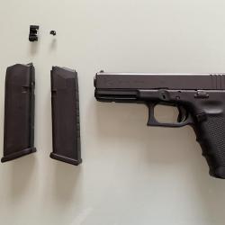 Pistolet glock 17 gen 4.  9 mm