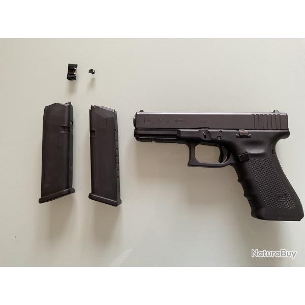 Pistolet glock 17 gen 4.  9 mm