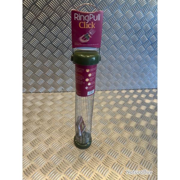 mangeoire pour oiseaux a cacahuete mtal 30 cm