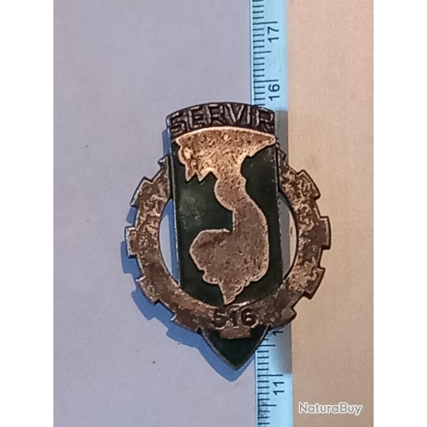 Insigne du 516me groupe de transport (516me GT)