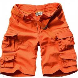 High Quality Camouflage Cotton Cargo Shorts For Men Summer Multi Pocket Military Knee Length Casual 