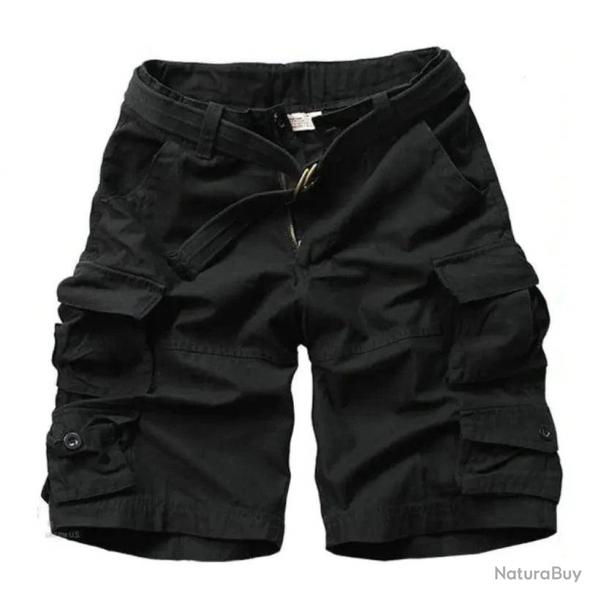 High Quality Camouflage Cotton Cargo Shorts For Men Summer Multi Pocket Military Knee Length Casual 