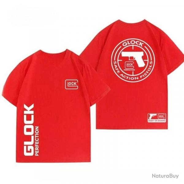 New Glock Glock Tactical Shooting Club Commemorative Edition High Street Couples Summer New Lazy Win