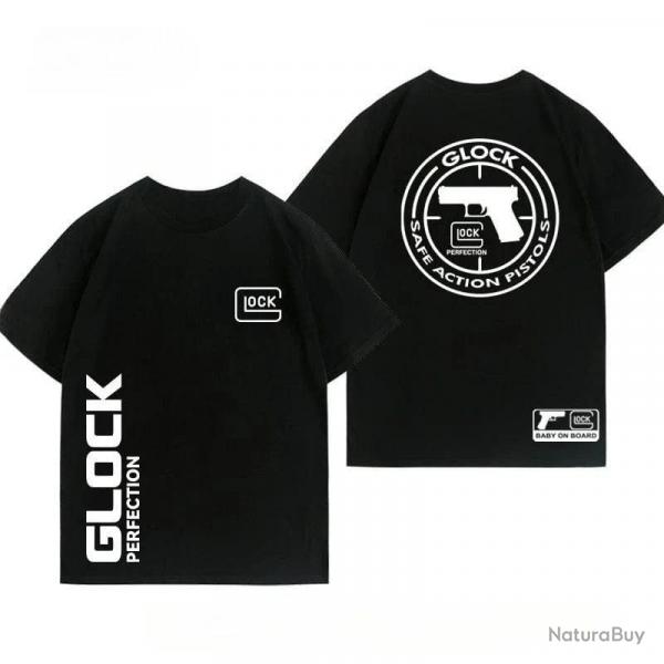 New Glock Glock Tactical Shooting Club Commemorative Edition High Street Couples Summer New Lazy Win