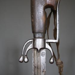 Sabre nimcha Marocain à forte lame Européenne - Maroc, 17ème siècle