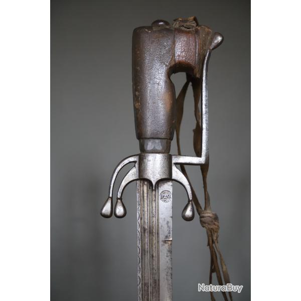 Sabre nimcha Marocain  forte lame Europenne - Maroc, 17me sicle