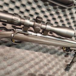 Browning T-Bolt composite 22lr + Hawke 3-9x40+ bipied + malette+ silencieux