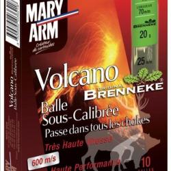Balles Maryarm Volcano Brenneke 12/70 sous- calibré