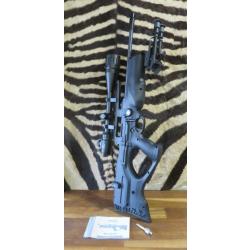 Carabine PCP WALTHER Reign M2 Cal.6.35mm canon 60cm 19.9joules - lunette 6-24x50 - bipieds