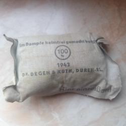 Pansement allemand WW2