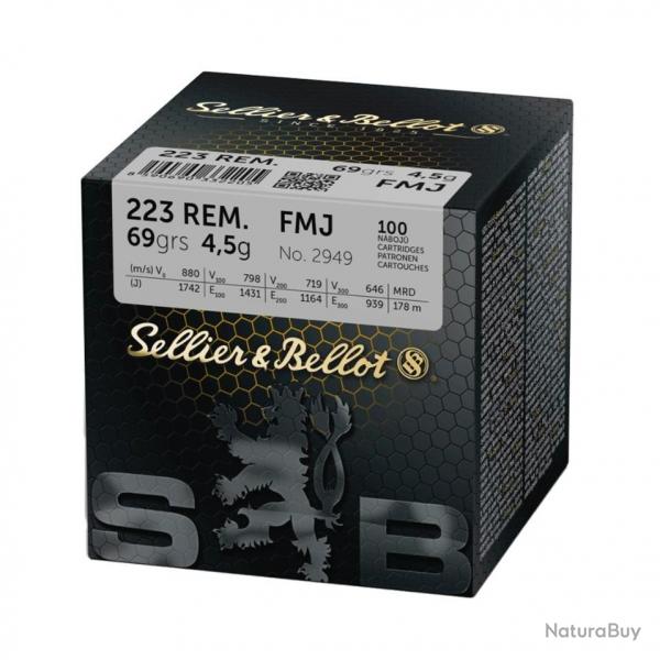 SELLIER & BELLOT 223 REM FMJ x100