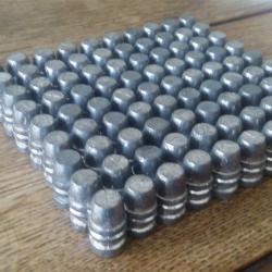 PROMO! 25 balles ogivales pour Colt, Pietta ou Uberti, diamètre .454, 255 grains (16,5g), plomb pur
